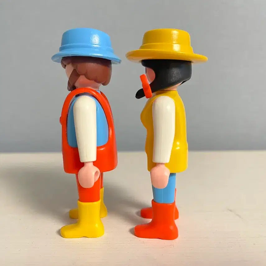 [BUNJANG] Playmobil Sunflower Farmer Couple (Used) / 중고 플레이모빌 해바라기 농부 커플