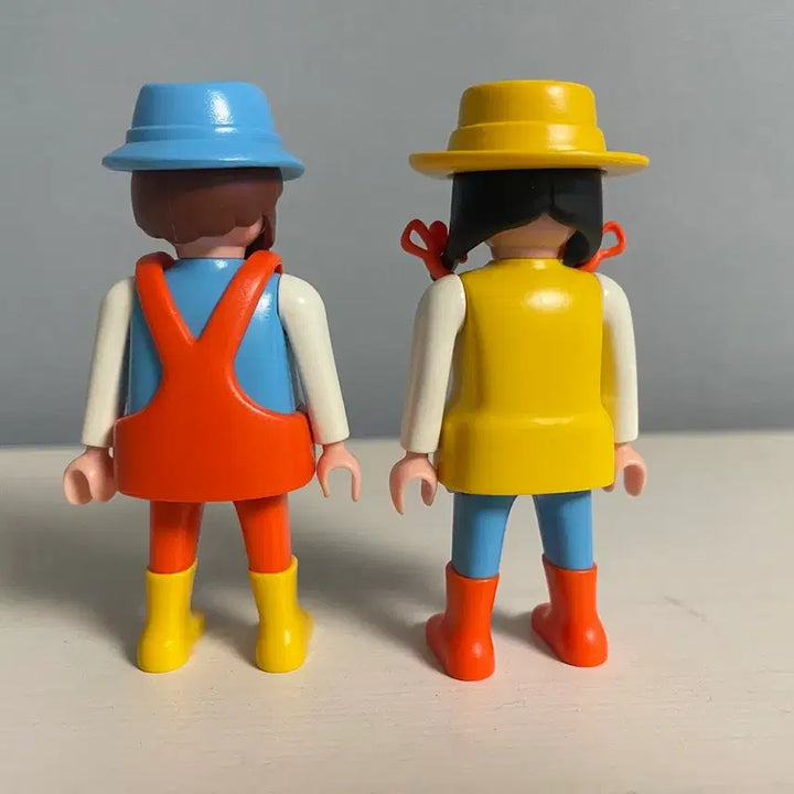[BUNJANG] Playmobil Sunflower Farmer Couple (Used) / 중고 플레이모빌 해바라기 농부 커플