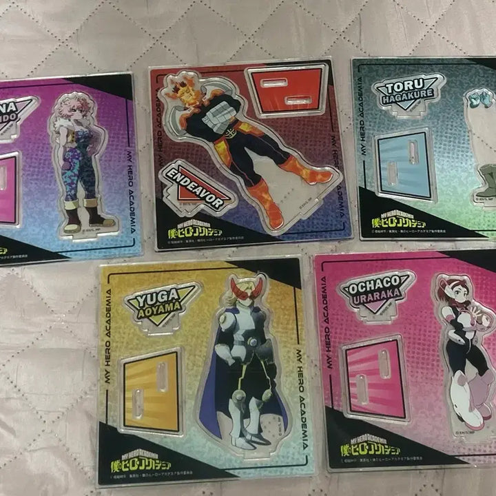 [BUNJANG] My Hero Academia (Boku no Hero Academia) Daiso Acrylic Stand Bundle Set / 히로아카 나히아 다이소 아크릴 스탠드 일괄