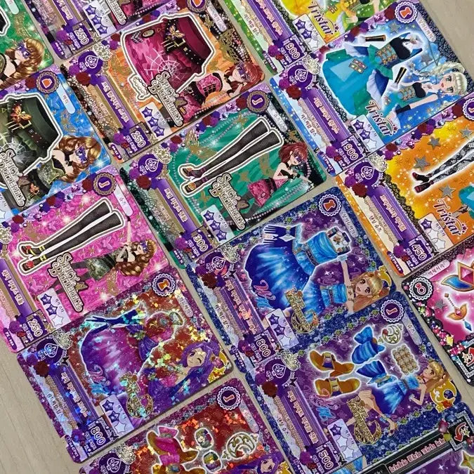 [BUNJANG] Aikatsu! Korean Classic Coordinate Card Sets / 아이엠스타 한판 인기 코디 7종 처분 (트라이스타/솔레이유/스타아니스 등)-판매완료 세트 존재합니다