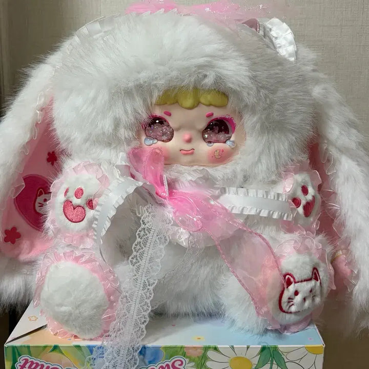 [BUNJANG] Be@rbrick Jellybean "Jijimo" 600% Pink Ribbon / 베이비쓰리 지이모 600%(택포)