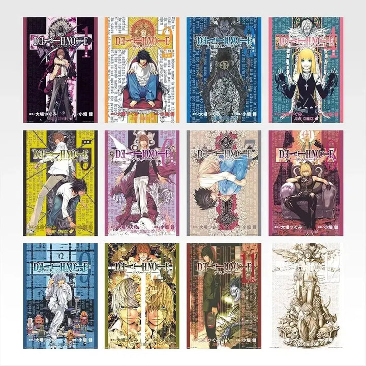 [BUNJANG] Ichiban Kuji Death Note F Prize Complete Set Poster / 제일복권 데스노트 F상 전권 포스터