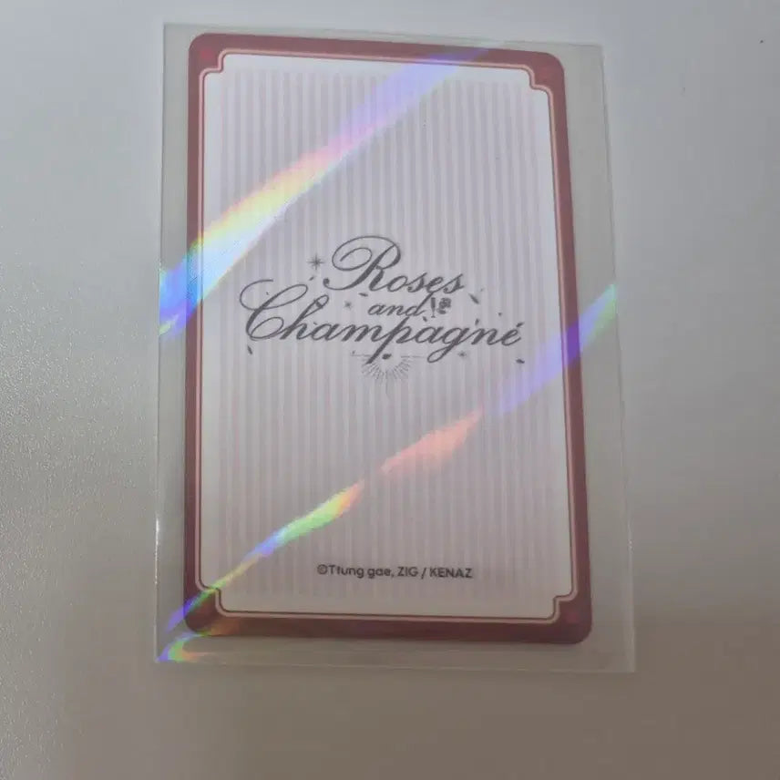 [BUNJANG] Jangmiwa Champagne Kaisar Special Photocard / 장미와샴페인 장샴 카이사르 스페셜 포카 양도