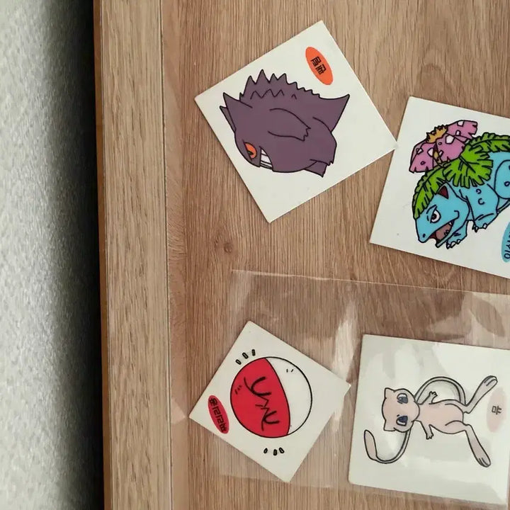 [BUNJANG] 1999 Pokemon "Tteubosil" Sticker Bundle Set / 옛날 띠부실 1999년 뮤,팬텀,이상해꽃,찌리리꽁 일괄