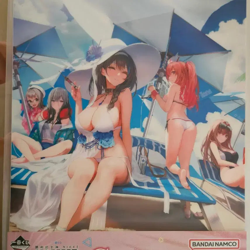 [BUNJANG] Goddess of Victory: Nikke Ichiban Kuji Chapter 8 Clear Poster Set (5 Types) / 새상품)니케 이치방쿠지 제일복권 챕터8 G상 클리어 포스터 5종 일괄