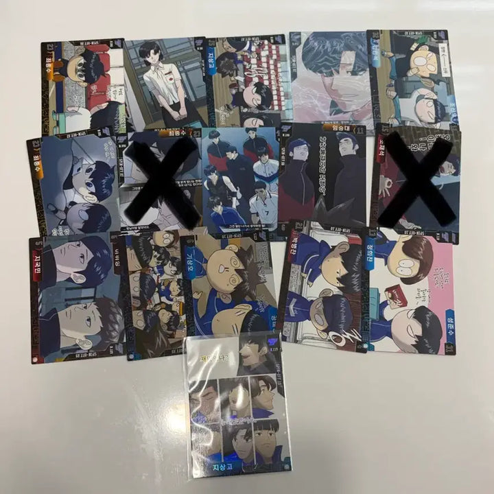 [BUNJANG] Garbage Time 4th Quarter Collecting Card Bundle Set / 가비지타임 갑타 콜렉팅카드 4쿼터 일괄 양도