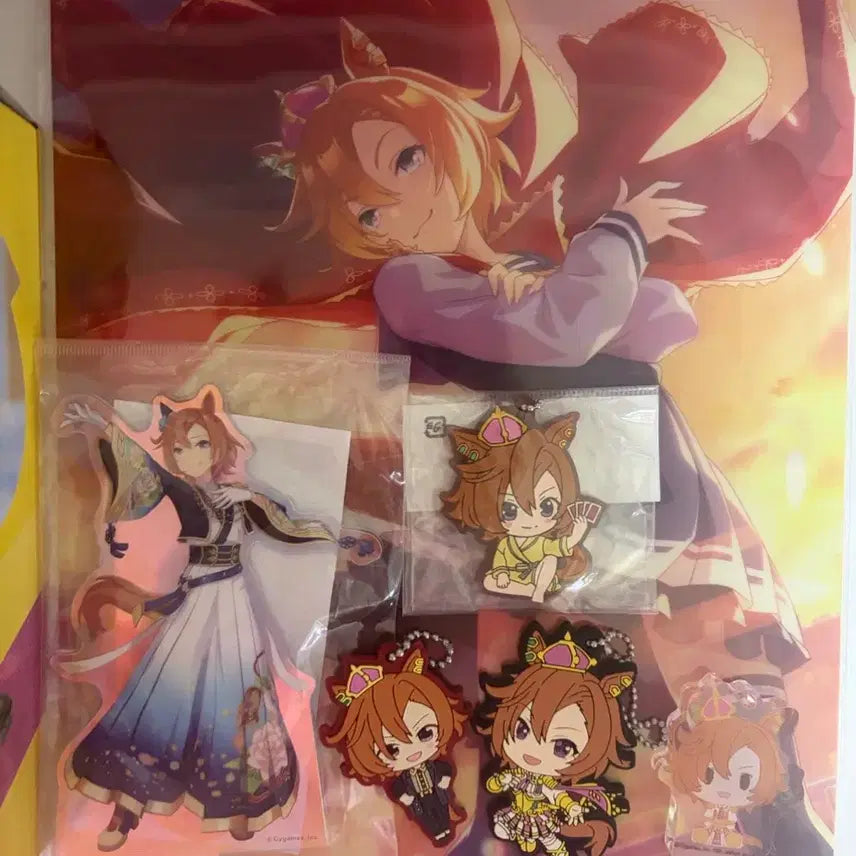 [BUNJANG] TM Opera O (Uma Musume) Figure, Acrylic Stand, Rubber Strap, Korotto, File Bundle Set / (오늘하루만) 우마무스메 티엠 오페라오 굿즈 일괄 피규어 아크릴 러버스트랩 코롯토 파일
