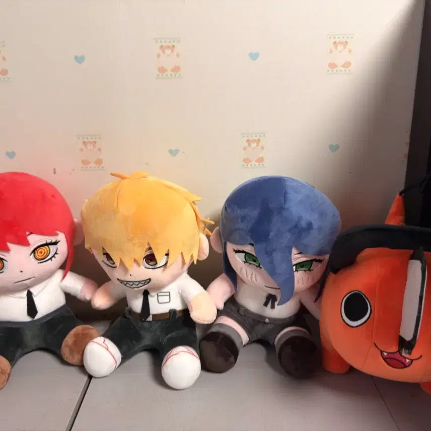[BUNJANG] Chainsaw Man Denji/Makima/Reze/Pochita Plush Doll / 새상품)체인소맨 덴지/마키마/레제/포치타 인형