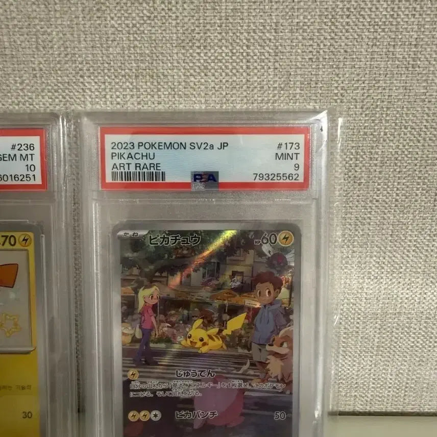 [BUNJANG] Mew EX (North American Edition) &amp; Pikachu (Japanese Edition) Graded Cards / 북미판 뮤 , 일판 피카츄 등카판매