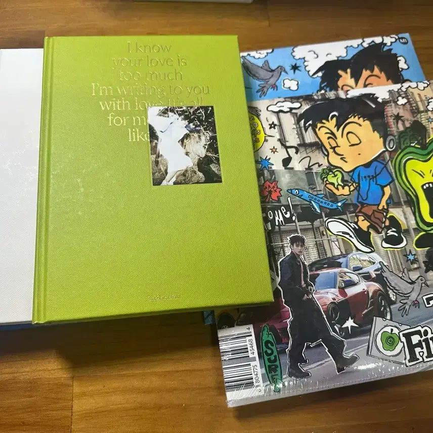 [BUNJANG] NCT Mark The Firstfruit Square Flap Version Set (Sealed) + Photobook Set (Unsealed) / 마크 1집 앨범 The Firstfruit Square Flap 버전 세트 미개봉 + 포토북 세트 개봉