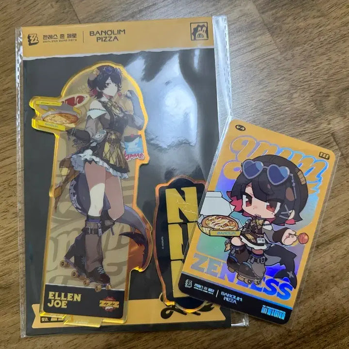 [BUNJANG] Zenless Zone Zero Ellen Acrylic Stand + Photocard / 엘렌 젠레스존제로 반올림피자 굿즈 아크릴 스탠드 + 포토카드