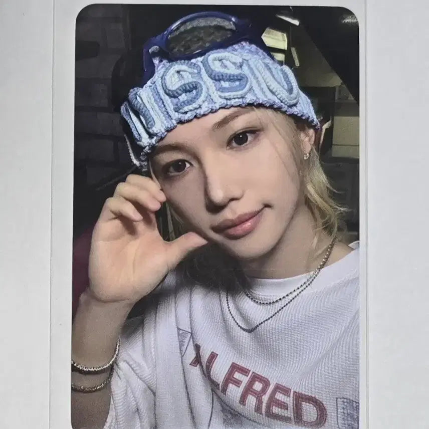 [BUNJANG] Stray Kids SKZ-REPLAY THIS MAN THING 2nd week Felix Soundwave Lucky Draw Photocard / 스키즈 디스앤댓 팝업 럭드 2주차 필릭스 사웨 미공포 포카