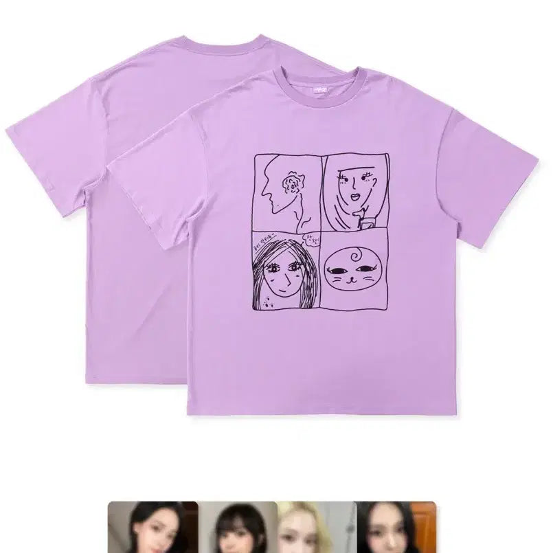 [BUNJANG] aespa Giselle T-Shirt Photocard (1st Batch) / 에스파 지젤 포카 에스파티 티셔츠 1차 양도
