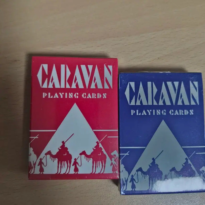 [BUNJANG] Sealed Vintage Caravan Deck Magic Playing Cards / 미개봉 구형  카라반덱 판매합니다! (마술도구/마술카드)