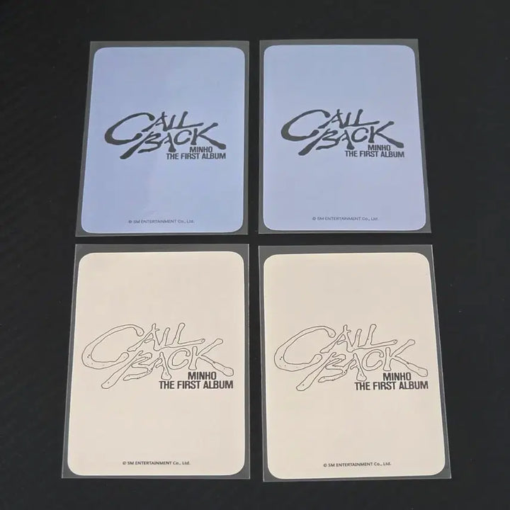 [BUNJANG] SHINee Minho CALLBACK Lucky Draw Photocard Bundle Set / 샤이니 민호 콜백 CALLBACK 음감회 컴백라이브 포카 4종 일괄