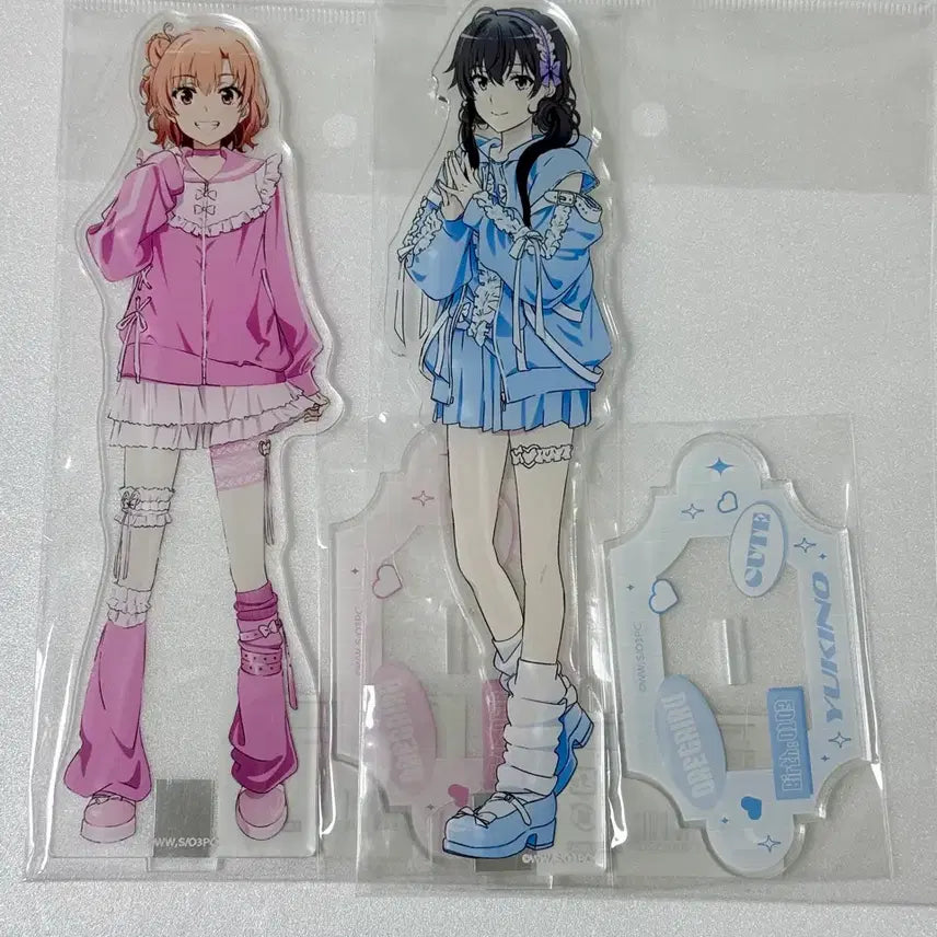 [BUNJANG] Ammnibus Pop-up Shop Yukino + Yui Acrylic Stand Kawaii Fashion Ver. (A-Grade) / A급)amnibus 팝업샵 유키노+유이 아크릴스탠드 카와이패션ver