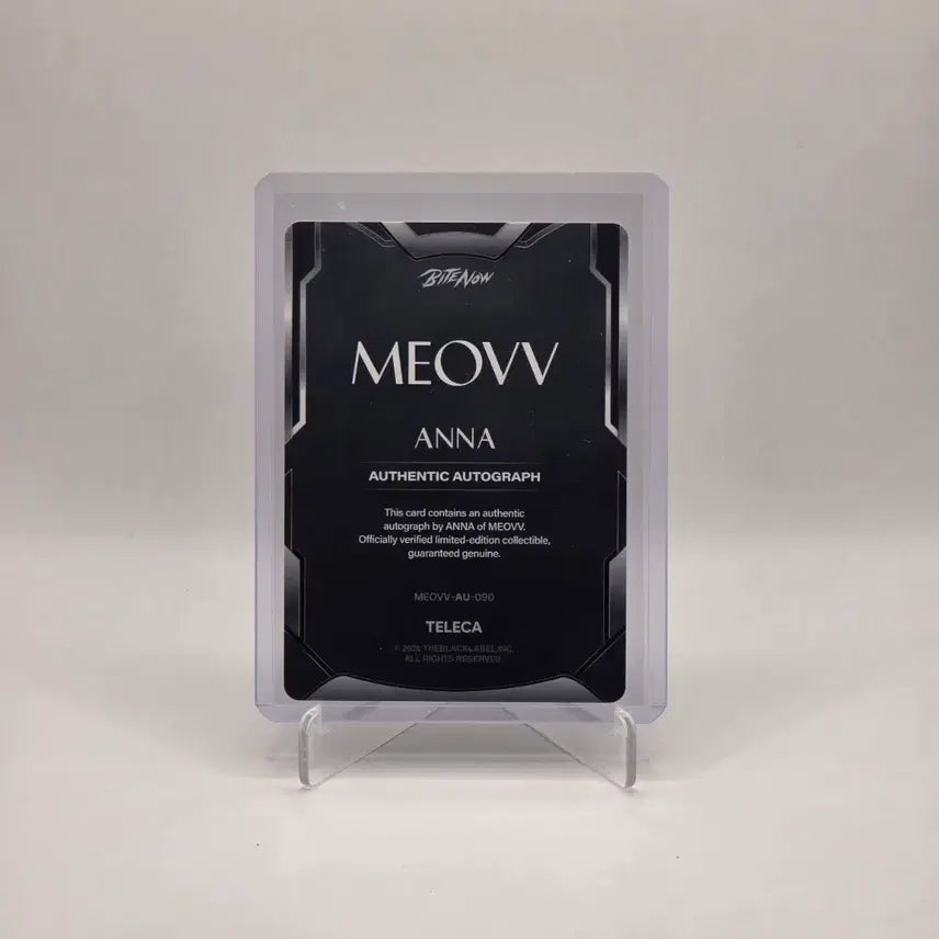 [BUNJANG] MEOVV Tereka Anna Autograph Auto Card / 테레카 미야오(MEOVV) 안나 친필싸인 오토 카드