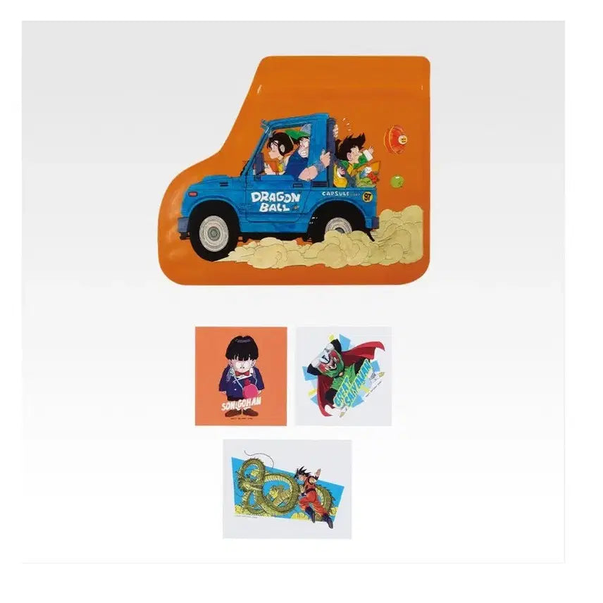 [BUNJANG] Dragon Ball Snap Collection Series I Zipper Bag &amp; Sticker Set / 드래곤볼 스냅 컬렉션 I상 지퍼백 &amp; 스티커