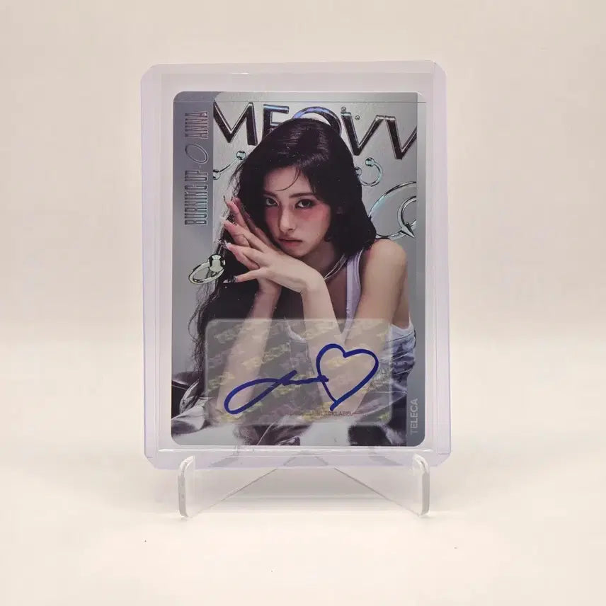 [BUNJANG] Teresa Mei MEOVV Anna Promo Autographed Card / 테레카 미야오(MEOVV) 안나 프로모 오토 싸인 카드