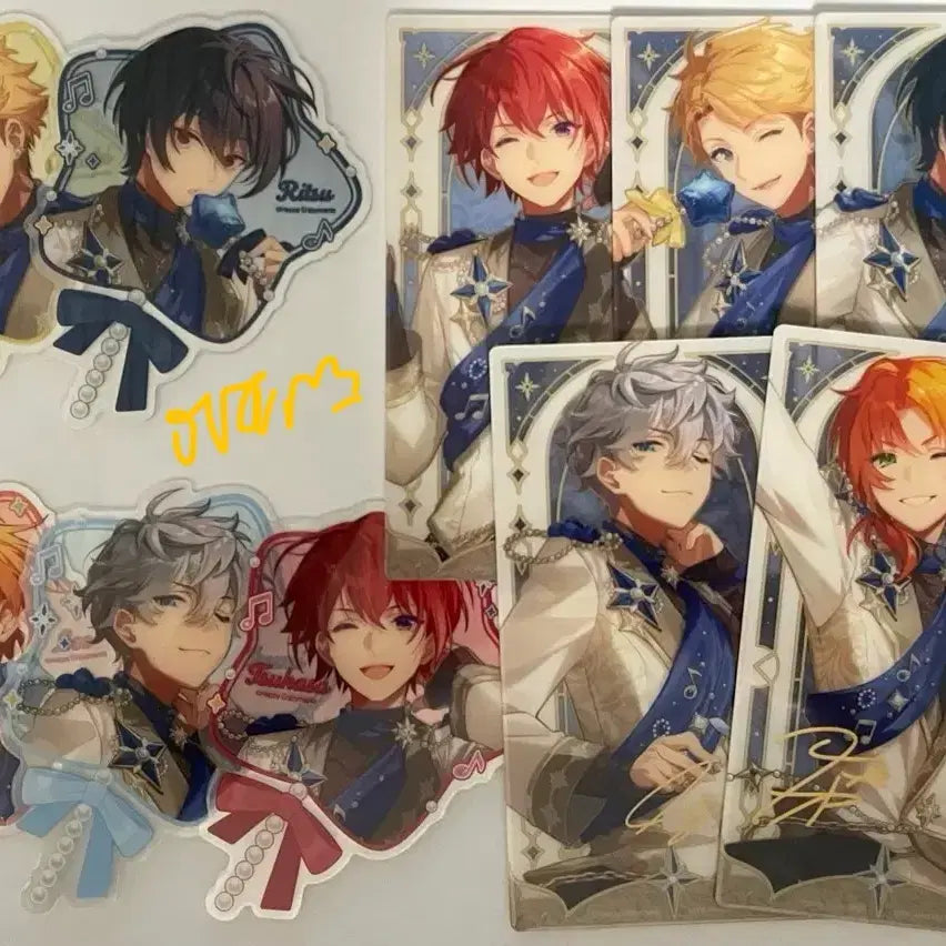 [BUNJANG] Ensemble Stars! 10th Anniversary Nijigasaki Star/Dream Clear Card Set (Leo, Izumi, Tsukasa, Ritsu, Arashi) / 앙스타 10주년 모펀 팝업 나이츠 스타 드림 클리어카드 레오 이즈미 츠카사 리츠 아라시