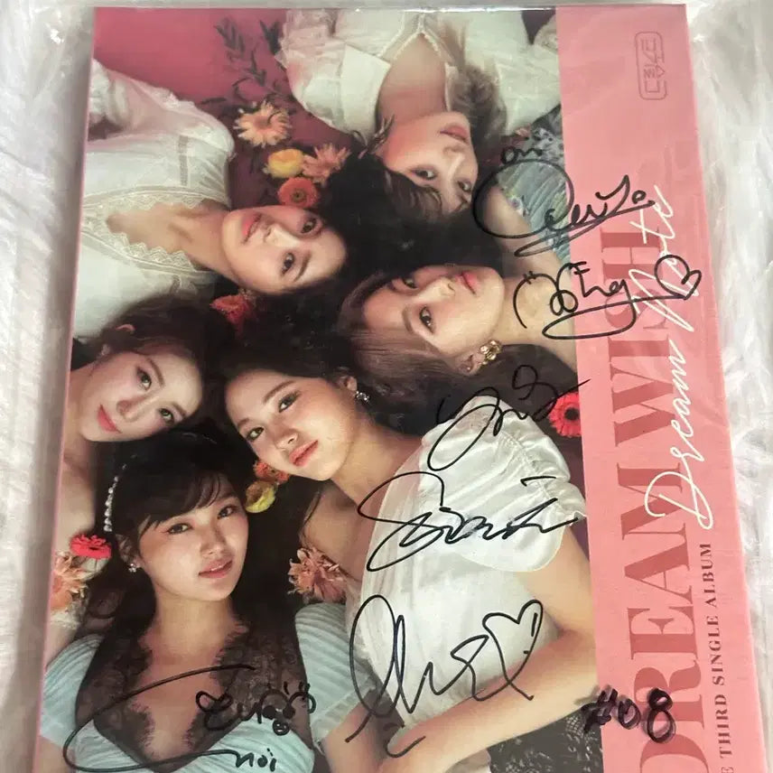 [BUNJANG] DreamNote Signed 3rd Single Album / 드림노트 DreamNote 친필 싸인 앨범