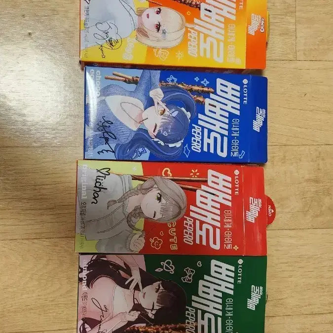 [BUNJANG] Ishidao Pepero Outer Packaging Bundle Set / 이세돌(이세계 아이돌) 빼빼로 (내용물X)