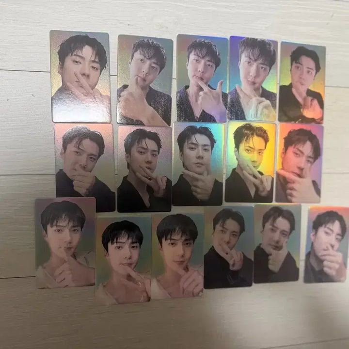 [BUNJANG] EXO Sehun China Magazine Photocard, Polaroid, Mini Poster, Badge Set / 엑소 세훈 중국 잡지 포토카드 폴라로이드 미니포스터 뱃지