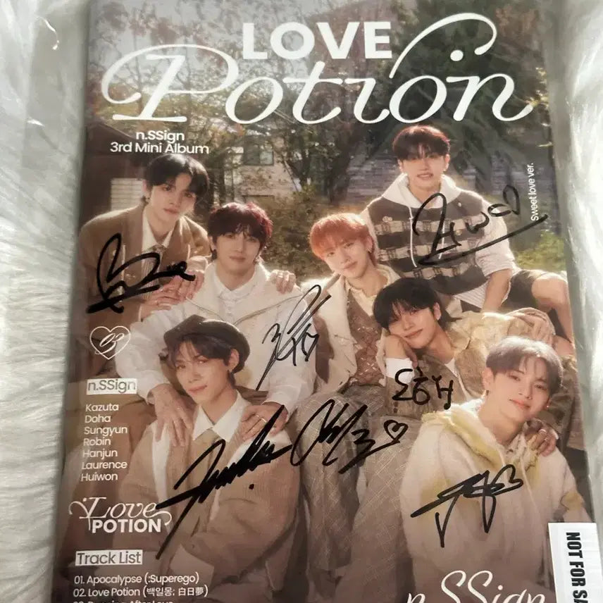 [BUNJANG] N.SSIGN Signed 3rd Mini Album &
