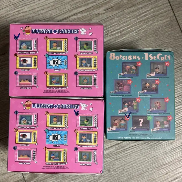 [BUNJANG] 52toys Crayon Shin-chan Retro TV Bundle Set / (일괄) 52toys 봄날의 집 짱구, 레트로 티비 짱구 피규어 일괄 판매