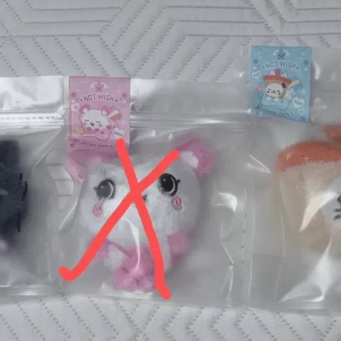 [BUNJANG] NCT WISH Wish Doll Kuri, Bubble Nyang Original Dolls (Sealed) / 미개봉) NCT WISH 위시돌 인형 오리지널 인형 쿠리,버블냥