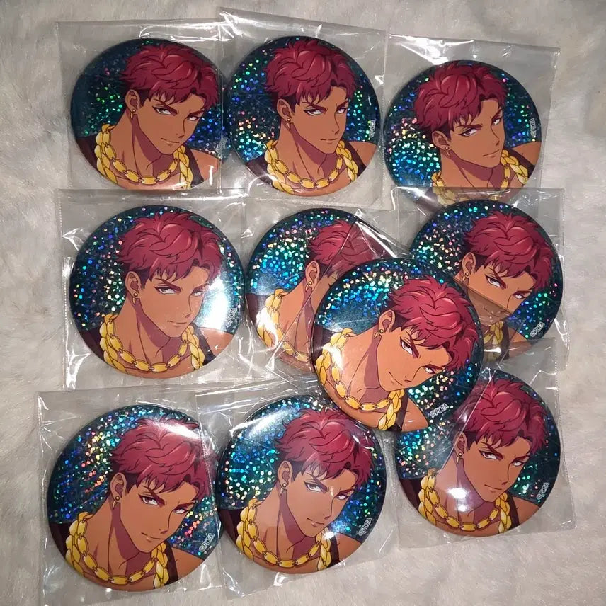[BUNJANG] Paradox Live Gaho Zenglitter Can Badge Bundle Set (10pcs) / 일괄] 파라독스라이브파라라이 가호 젠글리터 캔뱃지 10개 일괄 아캉야츠라 돈키호테 콜라보 굿즈