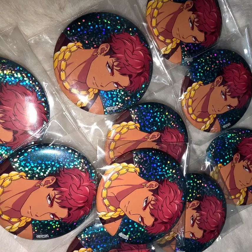 [BUNJANG] Paradox Live Gaho Zenglitter Can Badge Bundle Set (10pcs) / 일괄] 파라독스라이브파라라이 가호 젠글리터 캔뱃지 10개 일괄 아캉야츠라 돈키호테 콜라보 굿즈