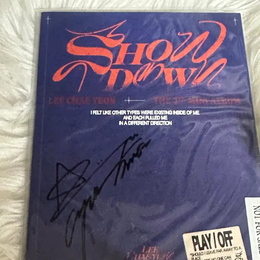 [BUNJANG] Lee Chaeyeon Signed 1st Mini Album &