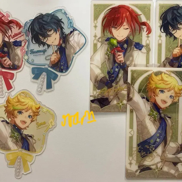 [BUNJANG] Ensemble Stars! 10th Anniversary Switch Clear Cards (Natsume, Tsumugi, Sora) / 앙스타 10주년 모펀 팝업 스위치 스타 드림 클리어카드 나츠메 츠무기 소라