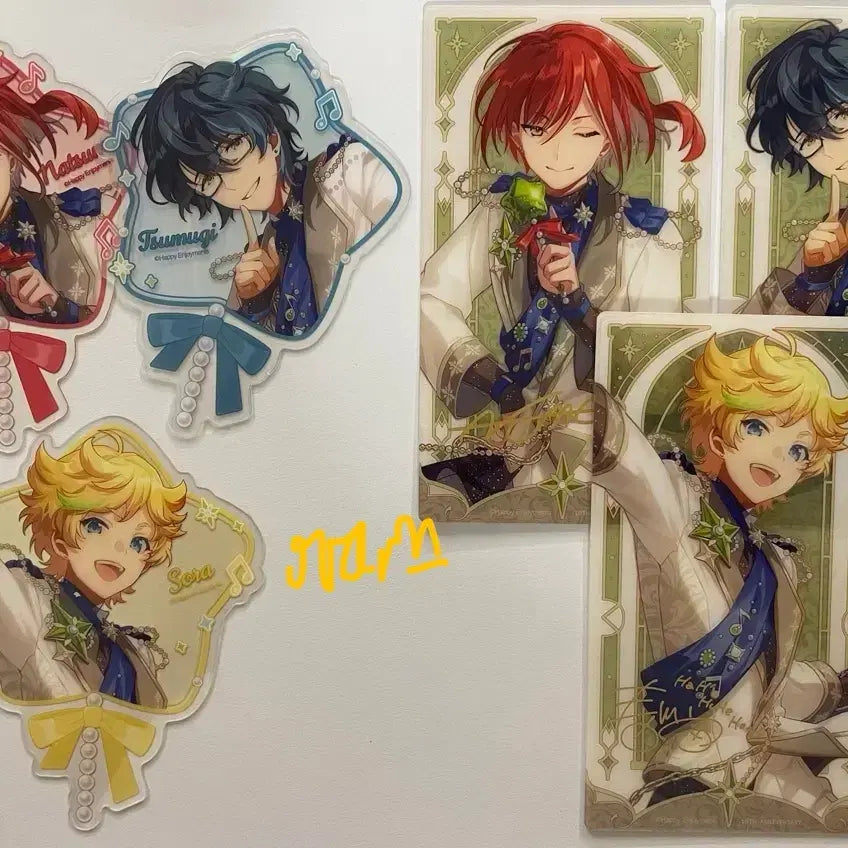 [BUNJANG] Ensemble Stars! 10th Anniversary Switch Clear Cards (Natsume, Tsumugi, Sora) / 앙스타 10주년 모펀 팝업 스위치 스타 드림 클리어카드 나츠메 츠무기 소라