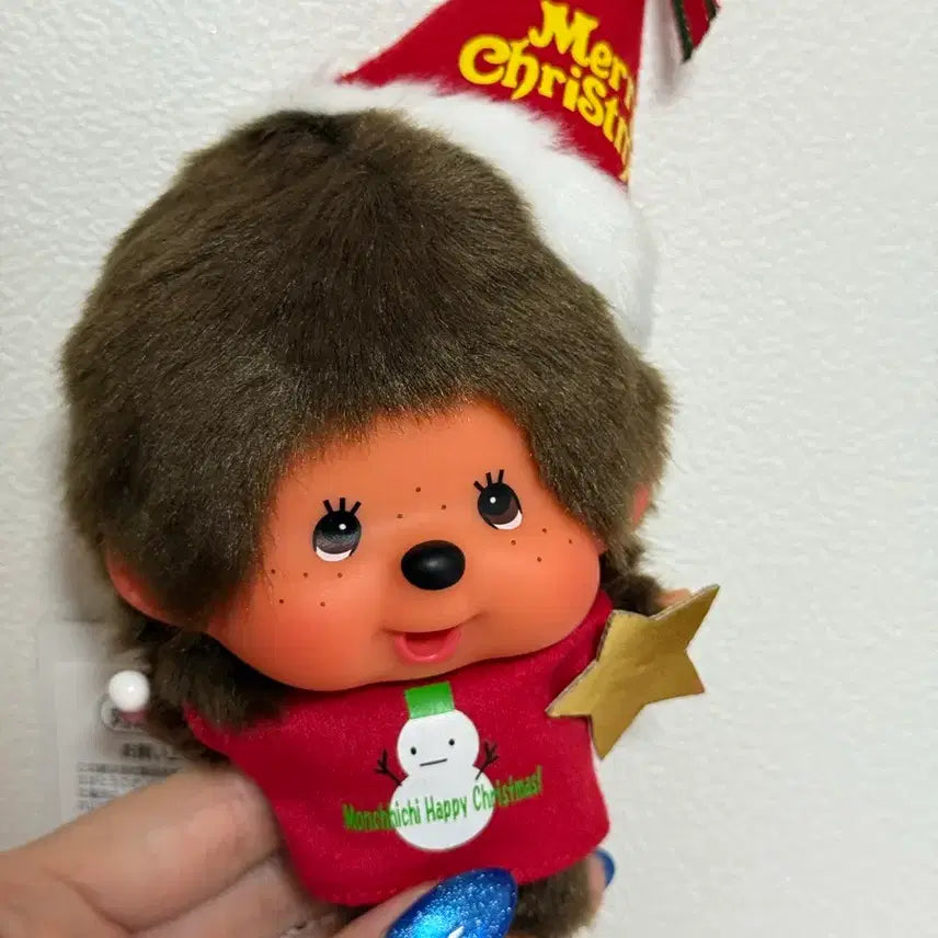 [BUNJANG] Monchhichi Santa Doll / 산타 몬치치
