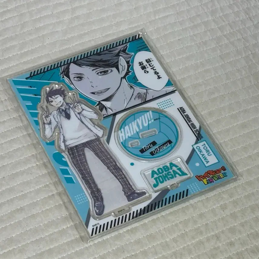 [BUNJANG] Haikyu!! Fanpark Memorial Original Art Acrylic Oikawa / 미개봉) 하이큐 팬파크 메모리얼 원화 아크릴 오이카와