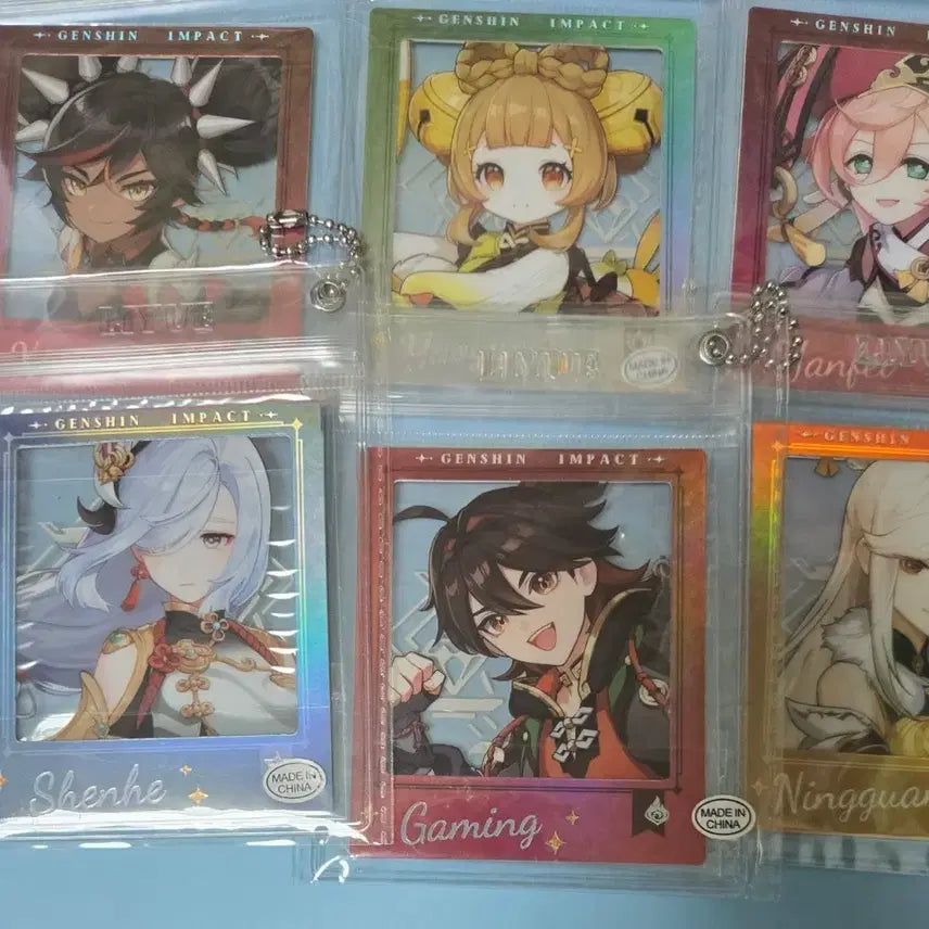 [BUNJANG] Genshin Impact Liyue Polaroid Set Shinoh, Yo-yo, Kaiming, Yelan, Yanfei, Ningguang, Yanfei, Ningguang, Yelan, Xinyan / 원신 리월 폴라로이드 신학 요요 가명 연비 응광 신염