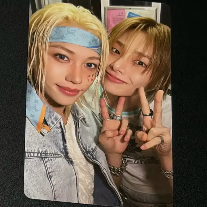 [BUNJANG] Stray Kids Felix I.N Unit Long Sleeve Photocard / 스키즈 팝업 롱슬리브 유닛 포카 필릭스 아이엔