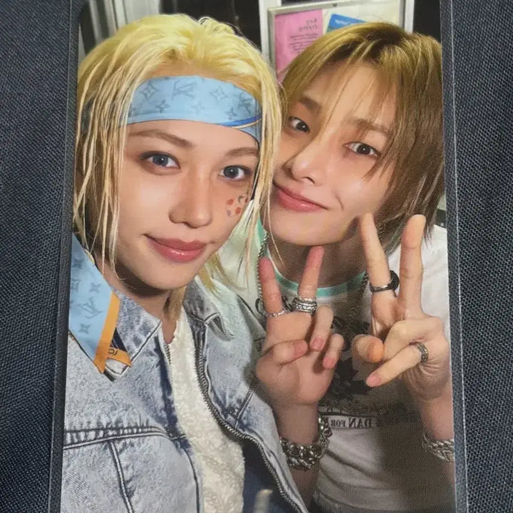 [BUNJANG] Stray Kids Felix I.N Unit Long Sleeve Photocard / 스키즈 팝업 롱슬리브 유닛 포카 필릭스 아이엔