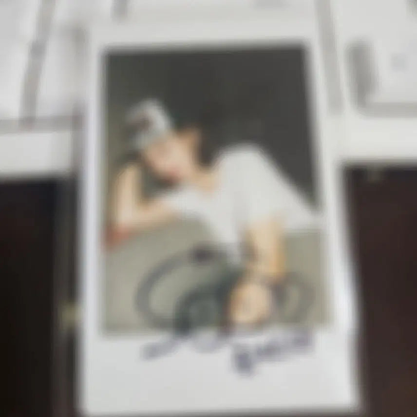 [BUNJANG] DIA UNIS Signed Polaroids / 다이아 유니스 싸인 폴라