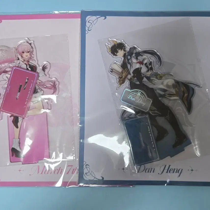 [BUNJANG] HoYoLAND 2025 Evarnight (March Sevenses) Acrylic Stand - Sealed / 미개봉 2025년 호요랜드 등황,에버나이트(마치세븐스) 아크릴 스탠드