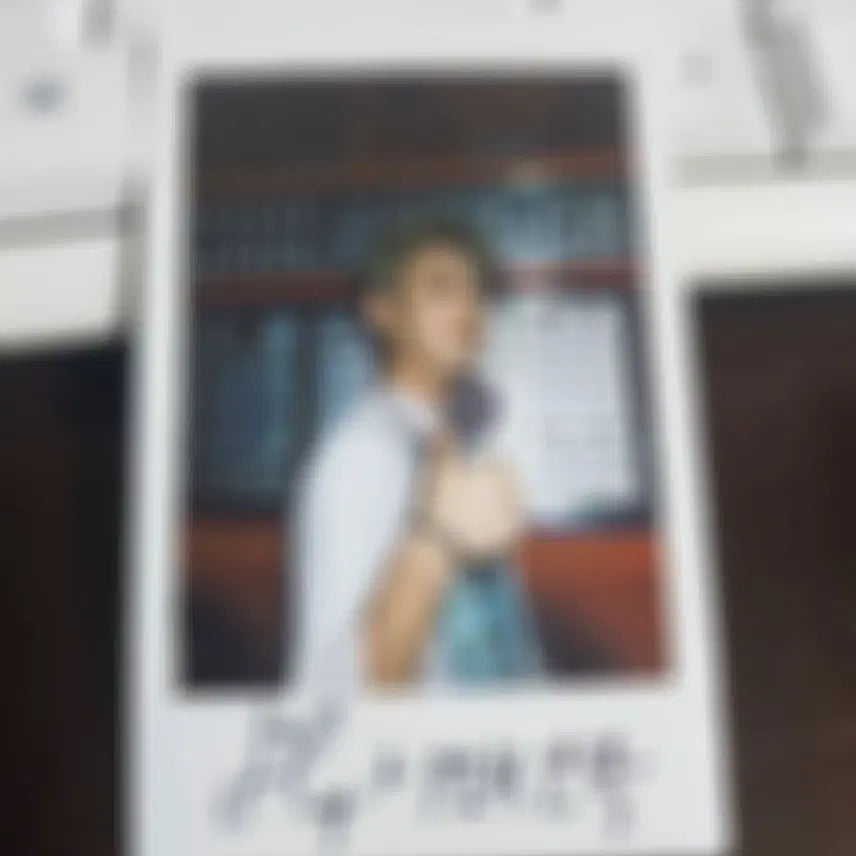 [BUNJANG] P1Harmony Intak Signed Polaroid / 피원하모니 인탁 싸인 폴라