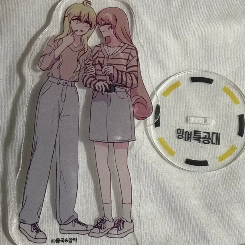 [BUNJANG] Ingyeo Special Forces Gyuri &amp; Hongyeon + Darae &amp; Yulseo Acrylic Stand Bundle Set / 일괄 | 잉여특공대 규리&amp;홍연 + 다래&amp;율서 아크릴 스탠드 판매합니다!