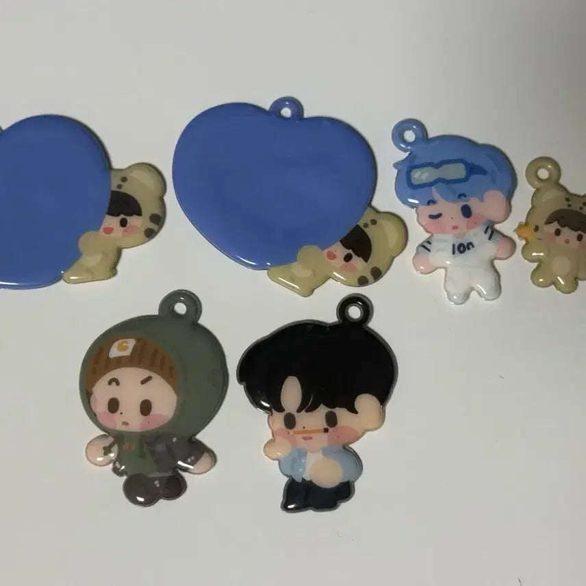 [BUNJANG] NCT Mark Chewy Keychain Bundle Set / 다님 마크 말랑키링 일괄
