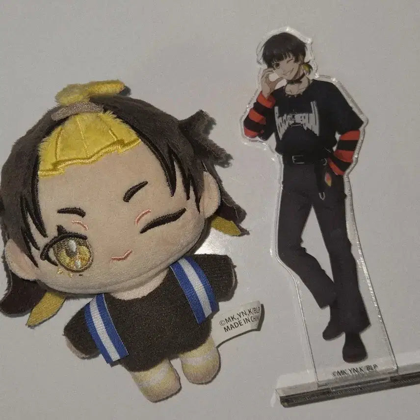 [BUNJANG] Blue Lock Bachira Meguru Plush and Acrylic Stand Set / 블루록 바치라메구루 굿즈누이아크릴