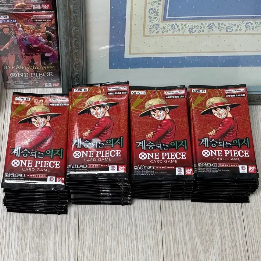 [BUNJANG] Inherited Will One Piece Card 49 Pack Bundle Set / 계승되는의지 원피스카드 49팩 일괄 급처