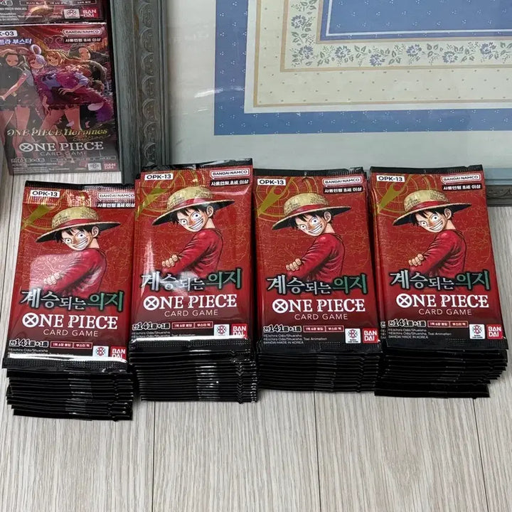 [BUNJANG] Inherited Will One Piece Card 49 Pack Bundle Set / 계승되는의지 원피스카드 49팩 일괄 급처