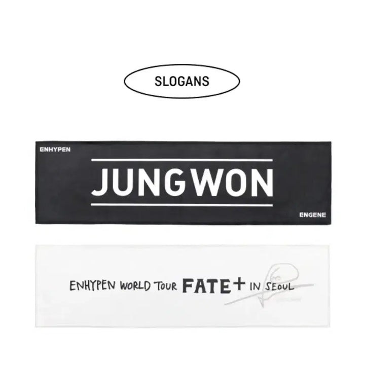 [BUNJANG] ENHYPEN Fate Plus Jungwon Slogan + Photocard / 탈덕) 엔하이픈 페이트 플러스 양정원 슬로건 + 포카