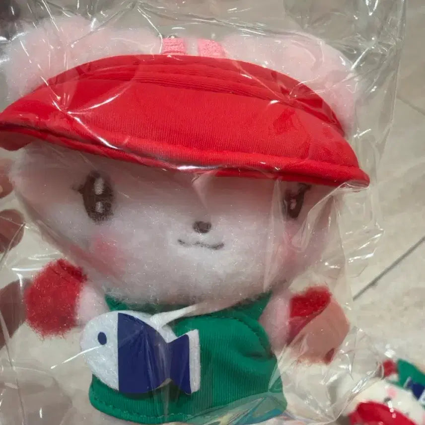 [BUNJANG] IVE MiniB Busan Leeyangi Leeseo Plush Keychain / 아이브 미니브 부산 이랑이 이서 플러시키링
